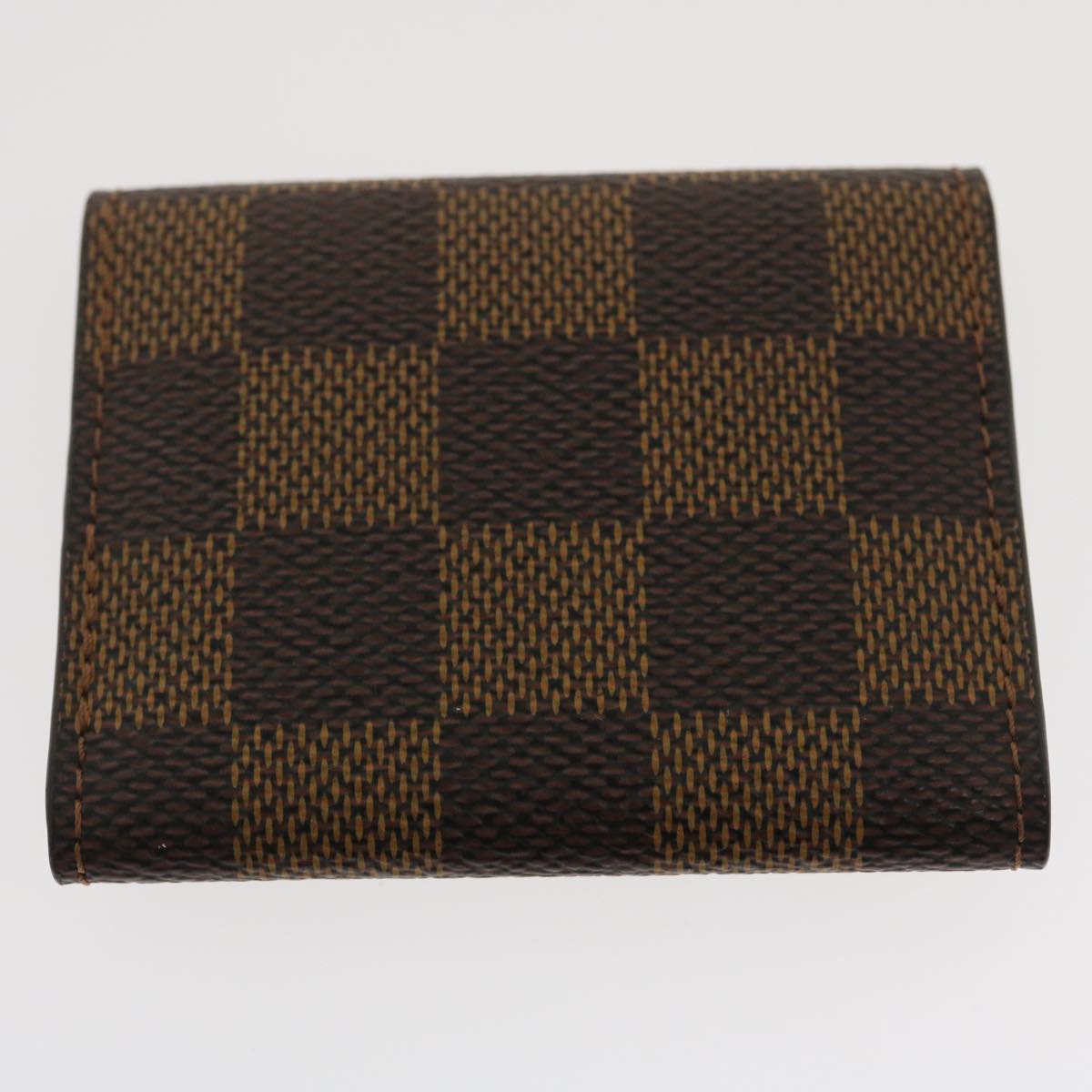 LOUIS VUITTON Damier Ebene Cuff Case 2Set LV Auth am2361g