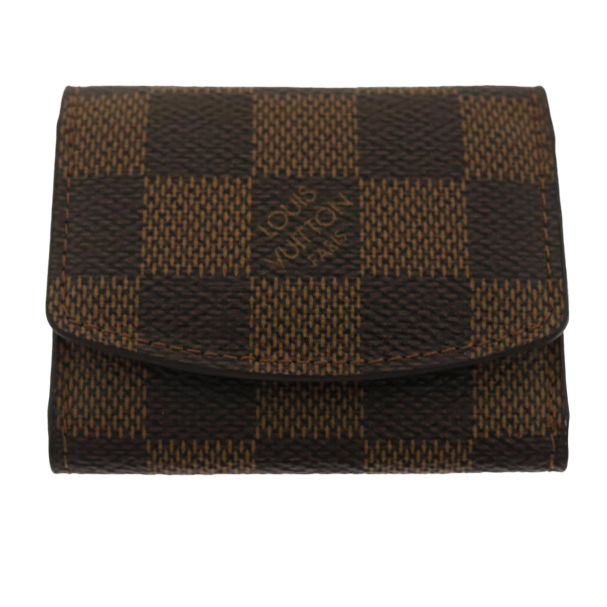 LOUIS VUITTON Damier Ebene Cuff Case 2Set LV Auth am2361g - 0