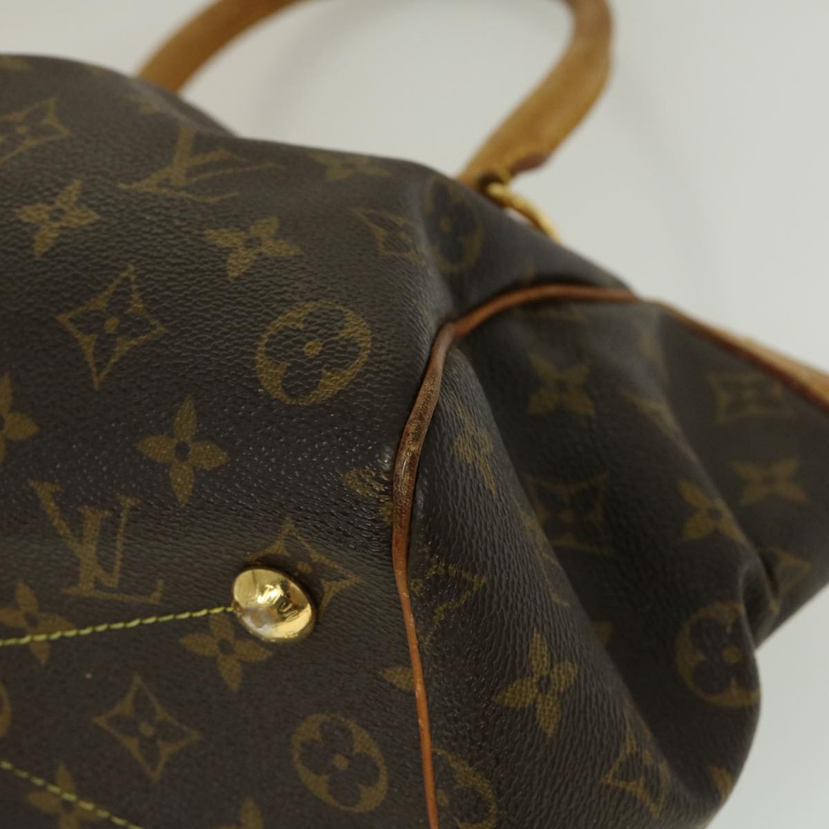 LOUIS VUITTON Monogram Tivoli PM Hand Bag M40143 LV Auth am2373g