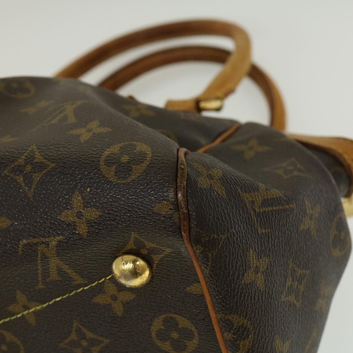 LOUIS VUITTON Monogram Tivoli PM Hand Bag M40143 LV Auth am2373g