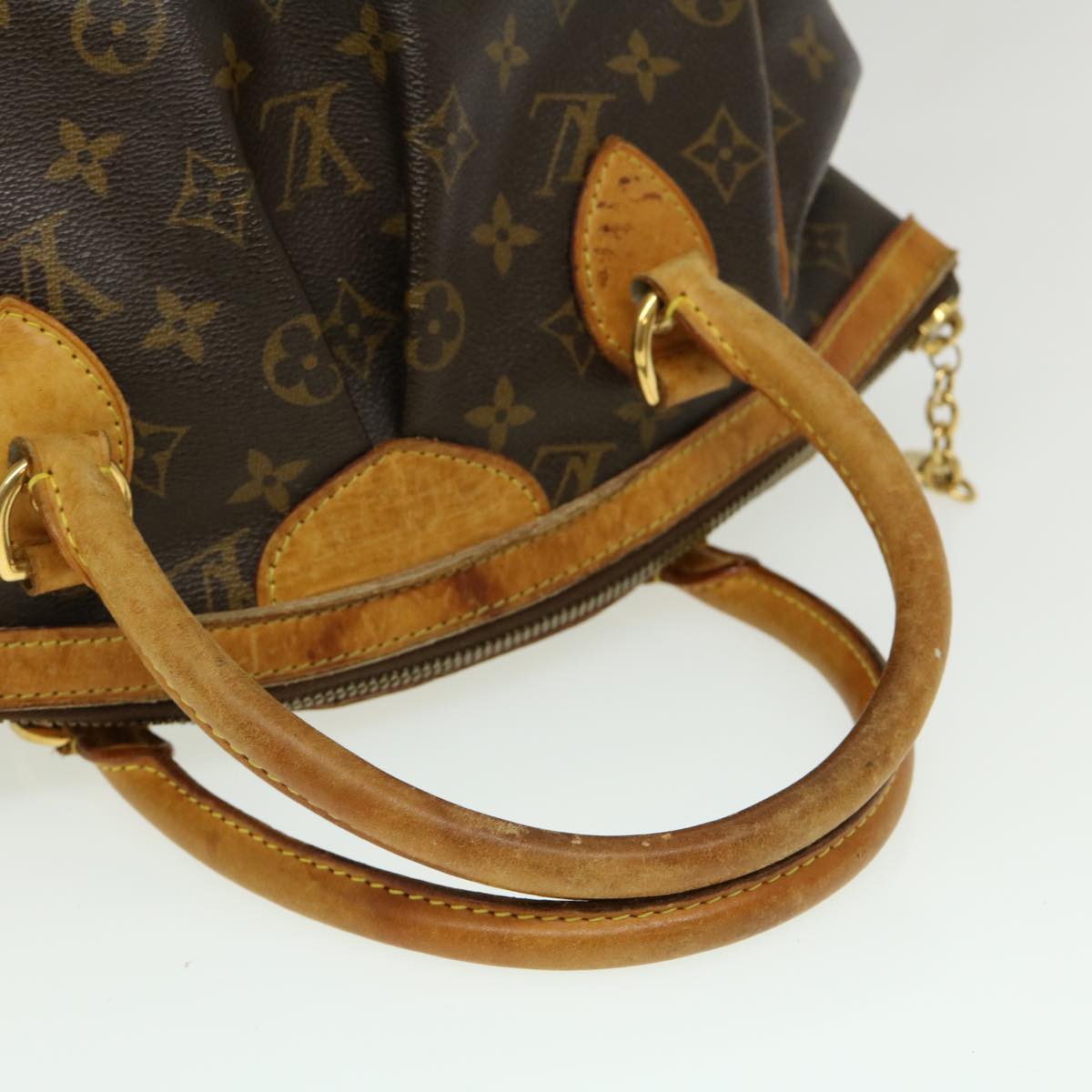 LOUIS VUITTON Monogram Tivoli PM Hand Bag M40143 LV Auth am2373g