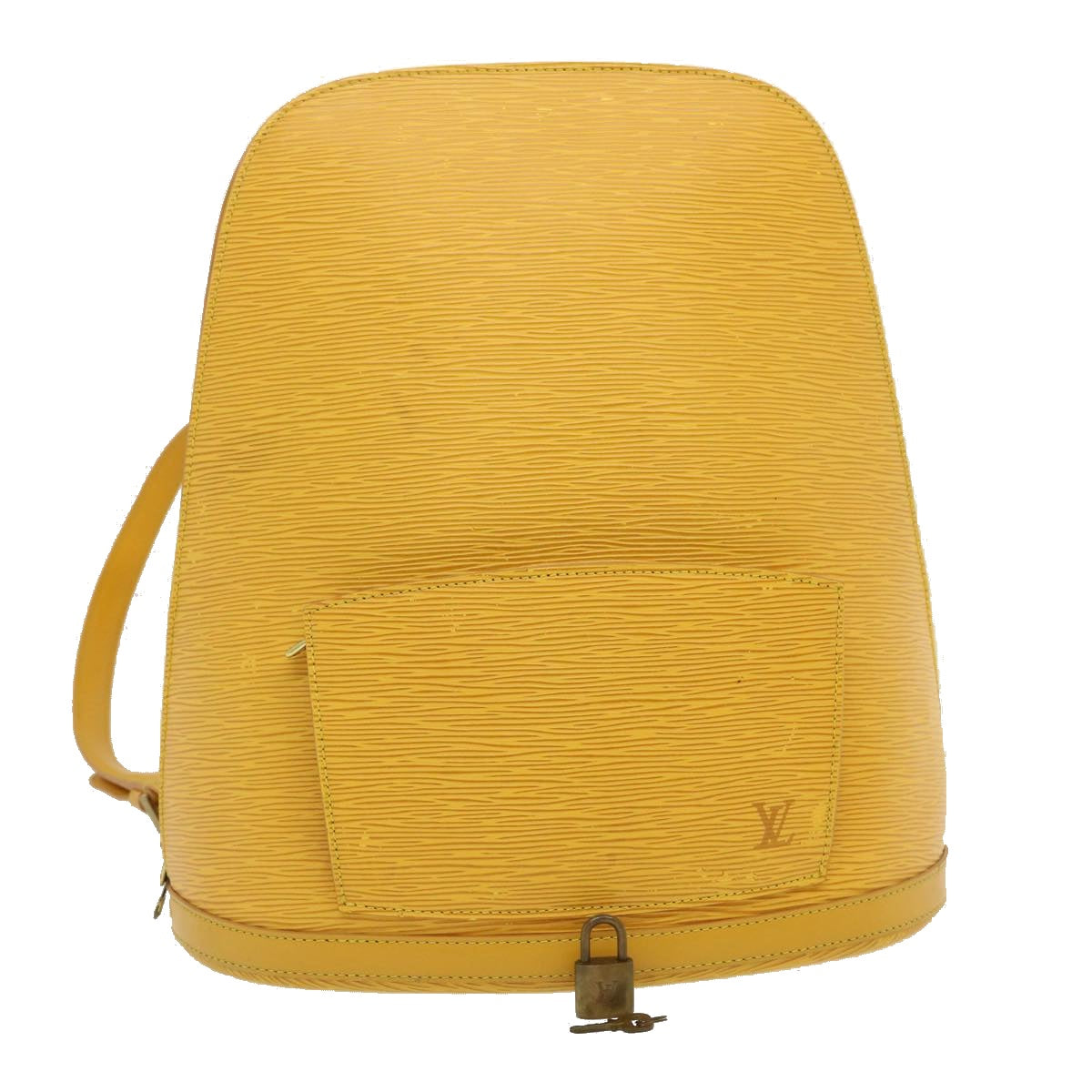 LOUIS VUITTON Epi Gobelins Backpack Yellow M52299 LV Auth am2392g