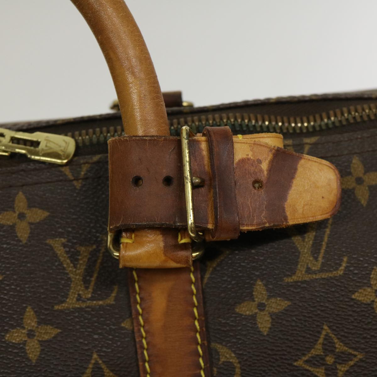 LOUIS VUITTON Monogram Keepall 50 Boston Bag M41426 LV Auth am2419g