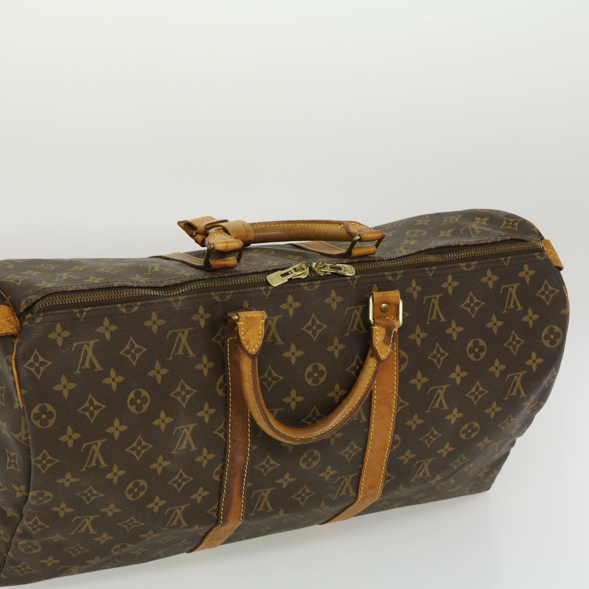 LOUIS VUITTON Monogram Keepall 50 Boston Bag M41426 LV Auth am2419g