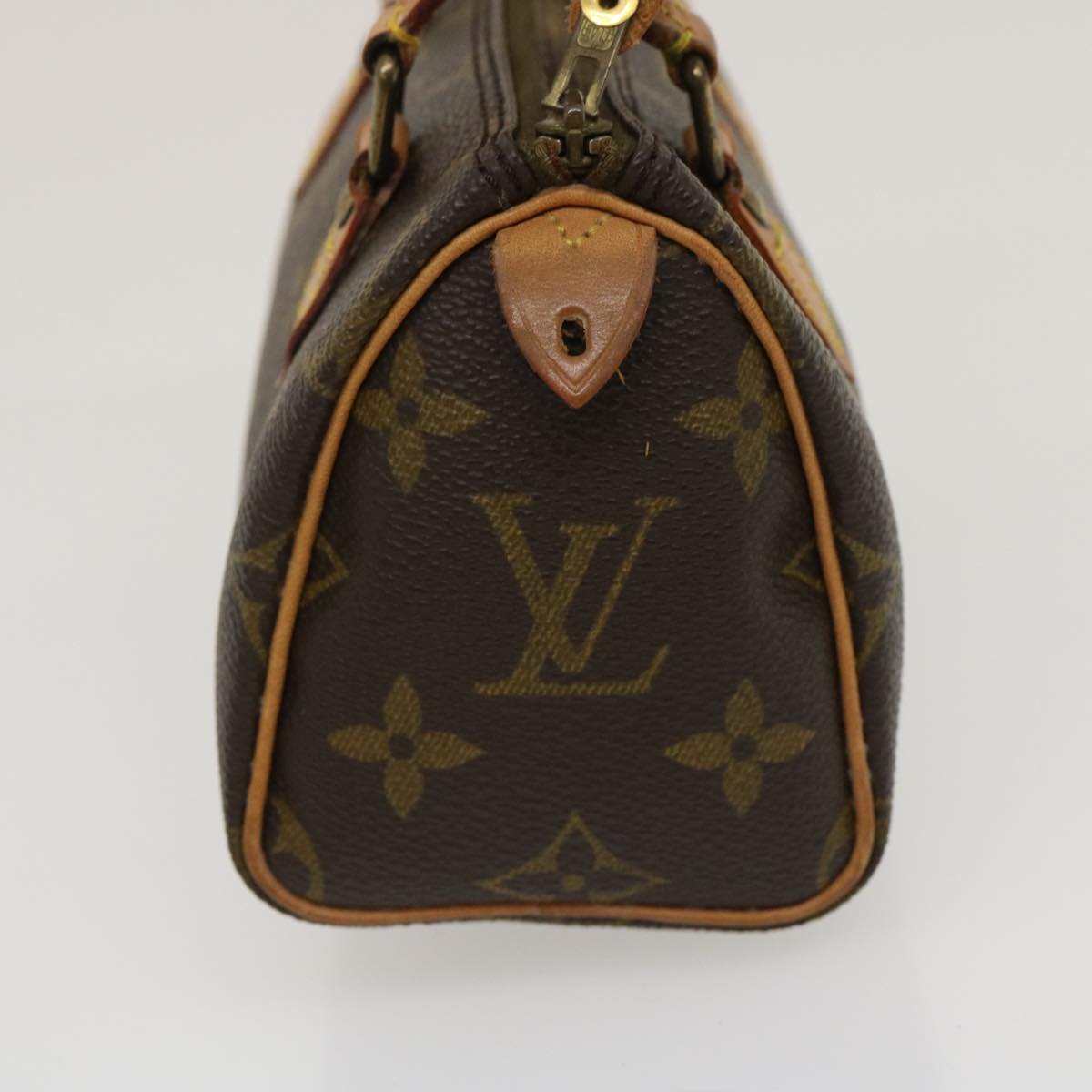 LOUIS VUITTON Monogram Mini Speedy Hand Bag M41534 LV Auth am2424g