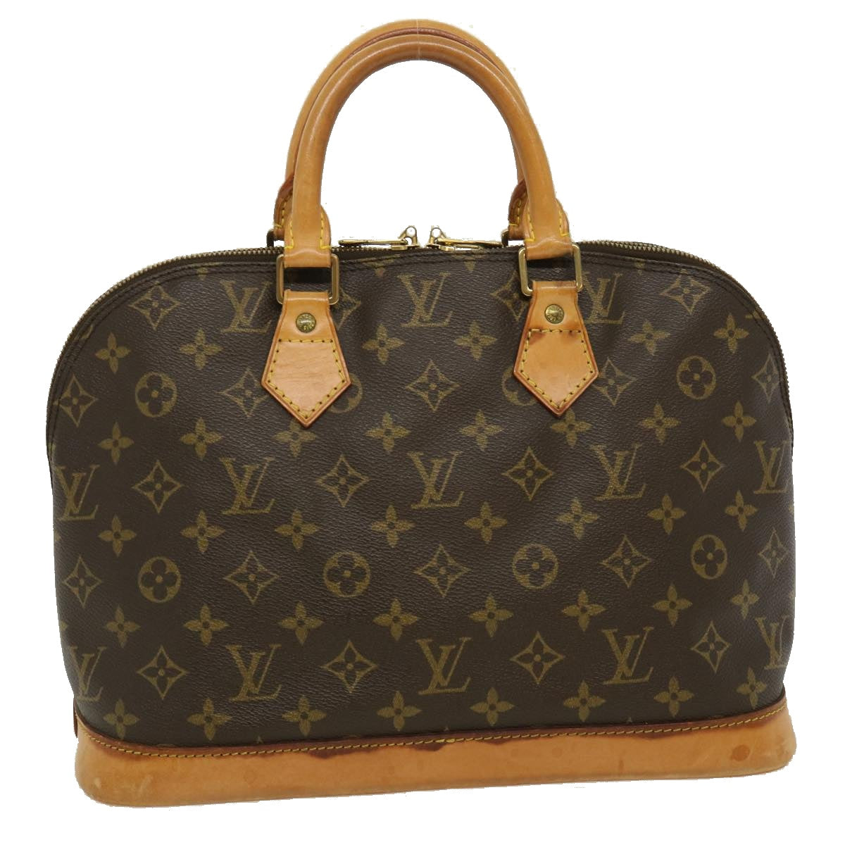 LOUIS VUITTON Monogram Alma Hand Bag M51130 LV Auth am2427g