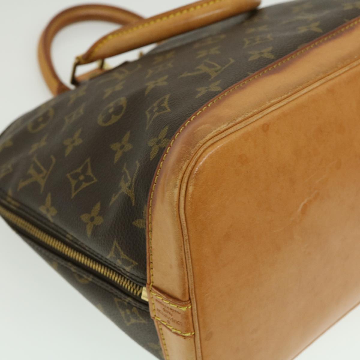 LOUIS VUITTON Monogram Alma Hand Bag M51130 LV Auth am2427g