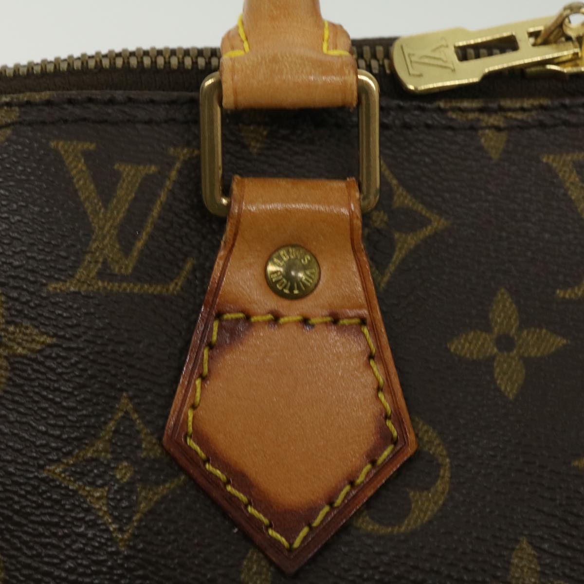 LOUIS VUITTON Monogram Alma Hand Bag M51130 LV Auth am2427g