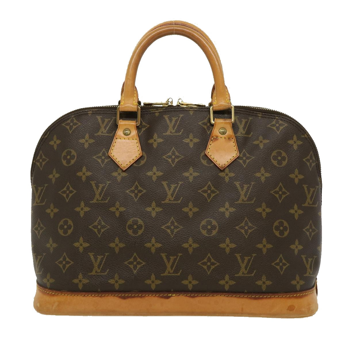 LOUIS VUITTON Monogram Alma Hand Bag M51130 LV Auth am2427g