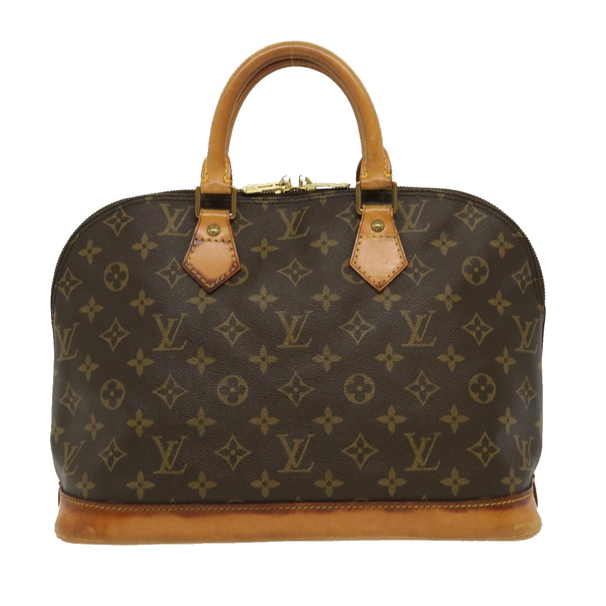 LOUIS VUITTON Monogram Alma Hand Bag M51130 LV Auth am2427g