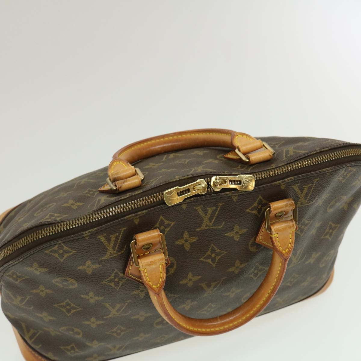 LOUIS VUITTON Monogram Alma Hand Bag M51130 LV Auth am2427g