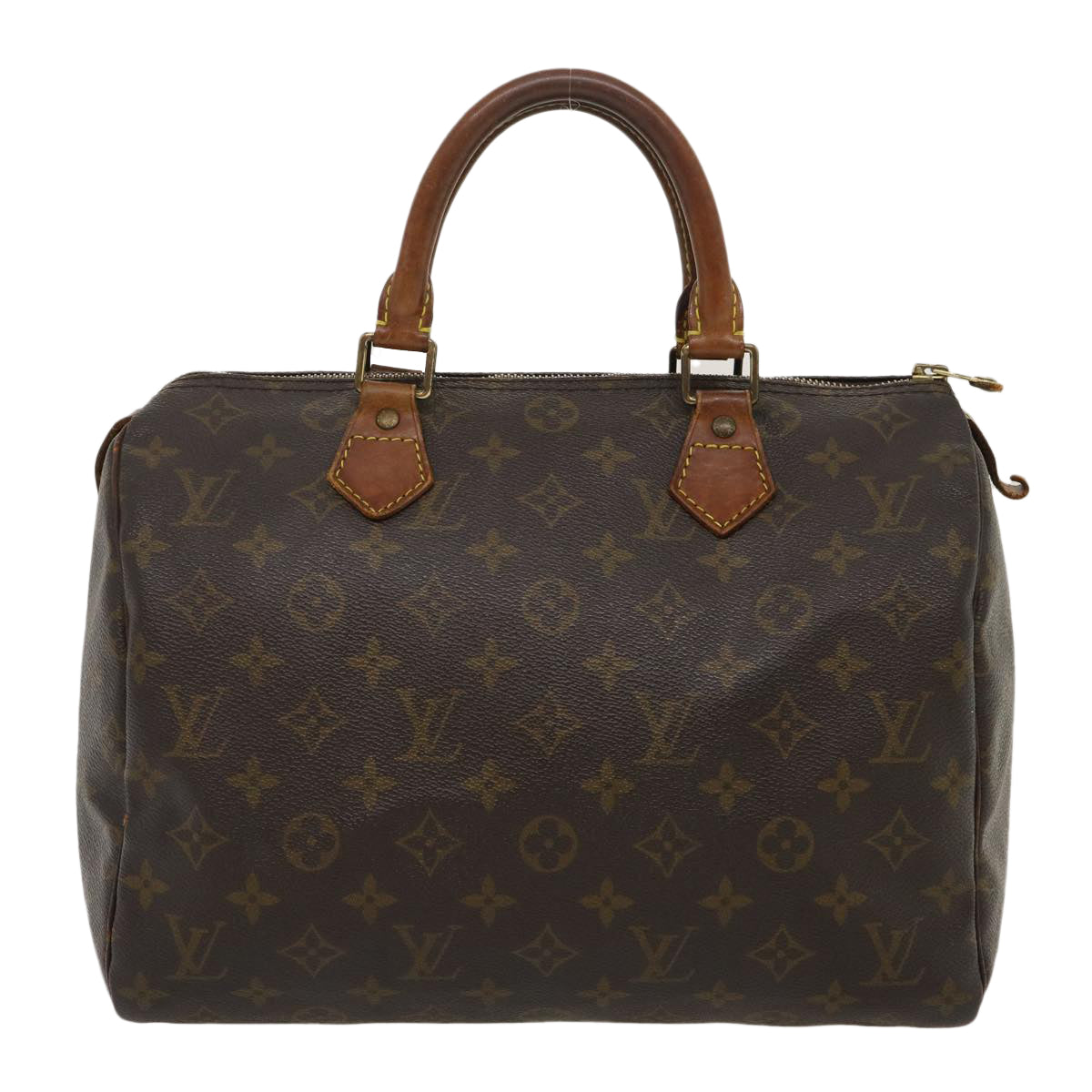 LOUIS VUITTON Monogram Speedy 30 Hand Bag M41526 LV Auth am2444g