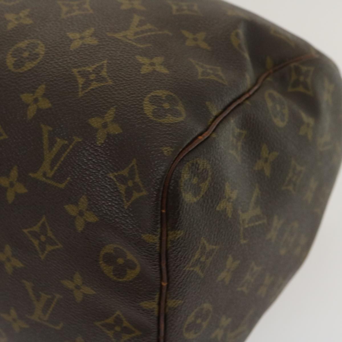 LOUIS VUITTON Monogram Speedy 35 Hand Bag M41524 LV Auth am2455g