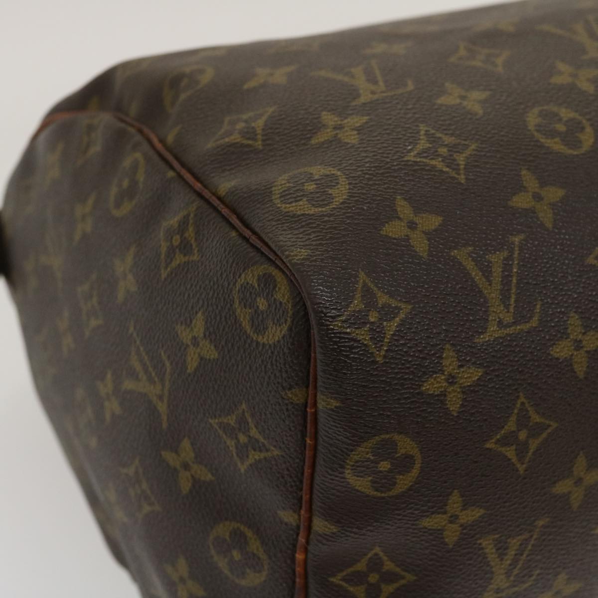 LOUIS VUITTON Monogram Speedy 35 Hand Bag M41524 LV Auth am2455g