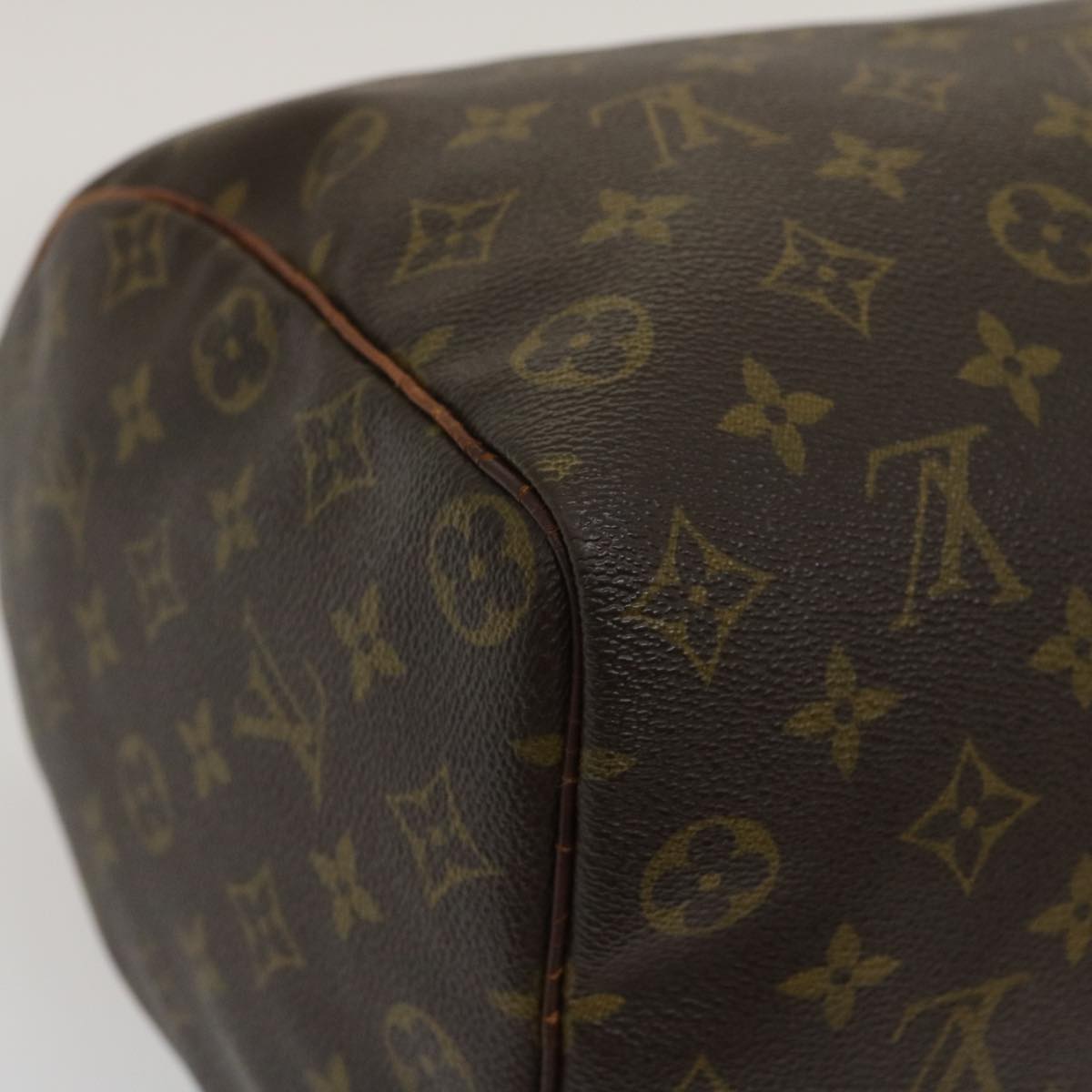 LOUIS VUITTON Monogram Speedy 35 Hand Bag M41524 LV Auth am2455g