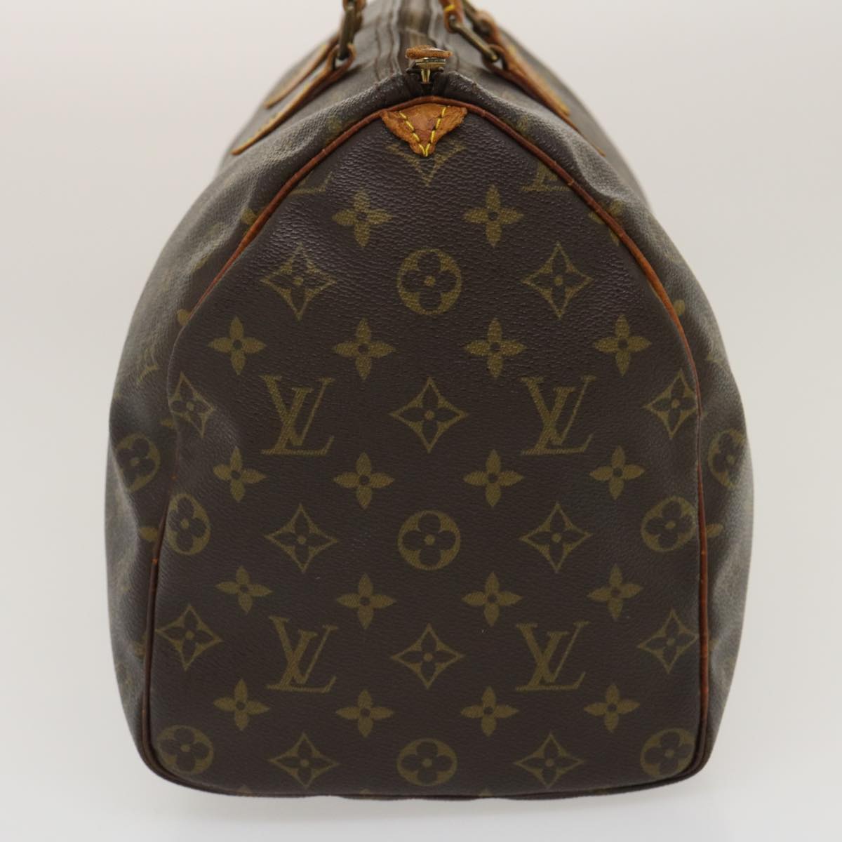 LOUIS VUITTON Monogram Speedy 35 Hand Bag M41524 LV Auth am2455g