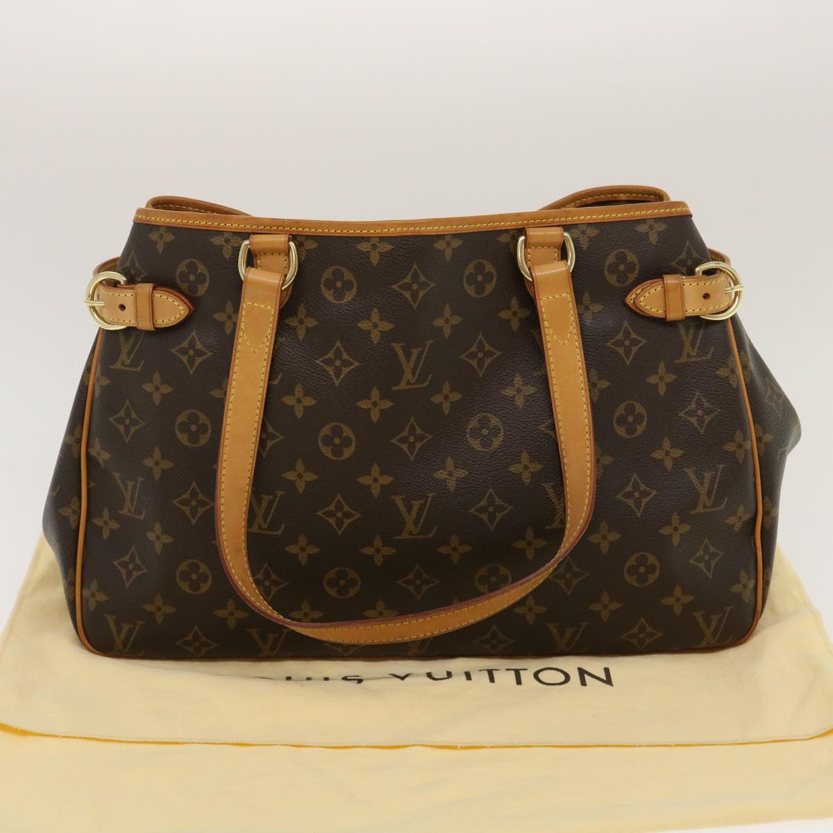 LOUIS VUITTON Monogram Batignolles Horizontal Tote Bag M51154 LV Auth am2463g