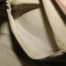 FENDI Zucchino Canvas Shoulder Bag Brown Auth am2491g-21