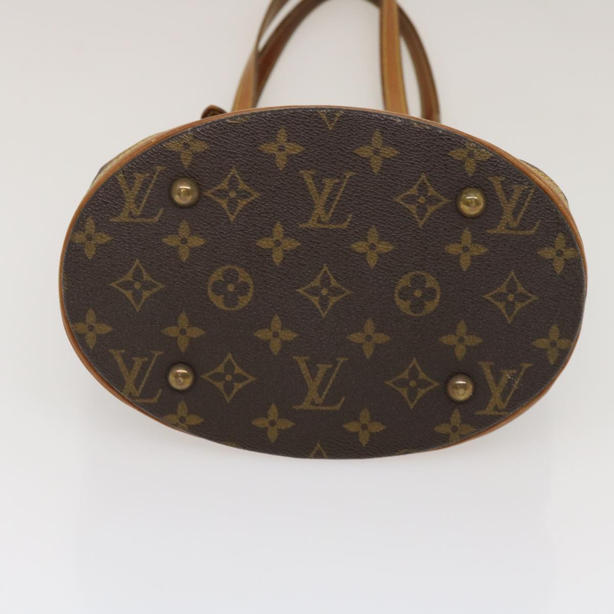 LOUIS VUITTON Monogram Bucket PM Shoulder Bag M42238 LV Auth am2503g