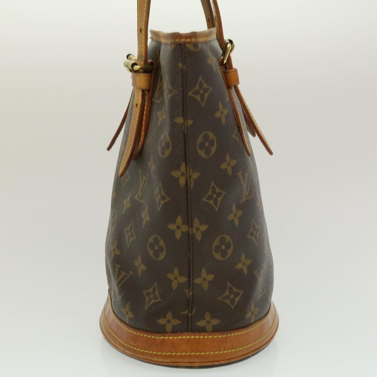 LOUIS VUITTON Monogram Bucket PM Shoulder Bag M42238 LV Auth am2503g