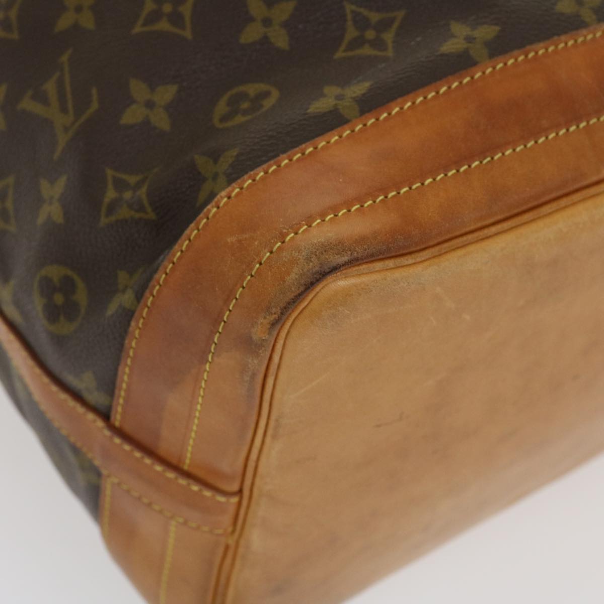 LOUIS VUITTON Monogram Noe Shoulder Bag M42224 LV Auth am2516g