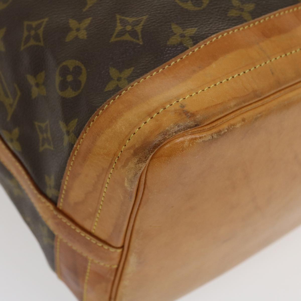 LOUIS VUITTON Monogram Noe Shoulder Bag M42224 LV Auth am2516g