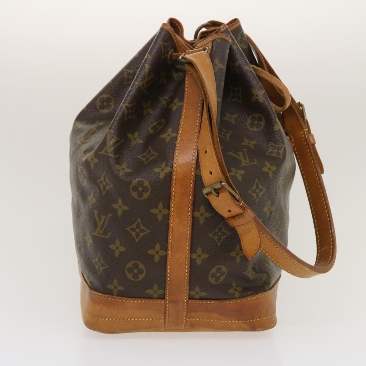 LOUIS VUITTON Monogram Noe Shoulder Bag M42224 LV Auth am2516g