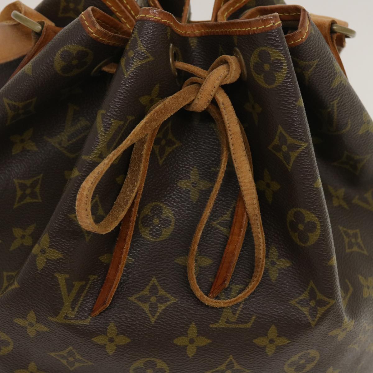 LOUIS VUITTON Monogram Noe Shoulder Bag M42224 LV Auth am2516g