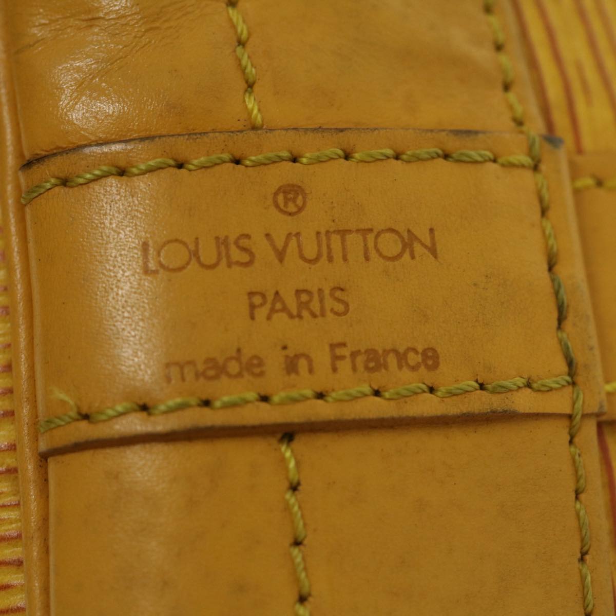 LOUIS VUITTON Epi Noe Shoulder Bag Yellow M44009 LV Auth am2517g