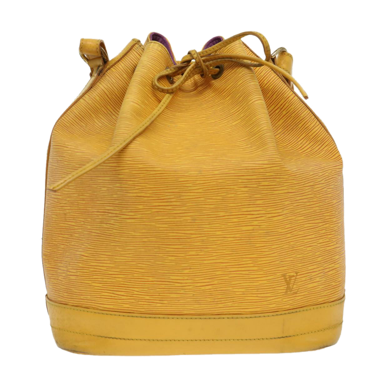 LOUIS VUITTON Epi Noe Shoulder Bag Yellow M44009 LV Auth am2517g