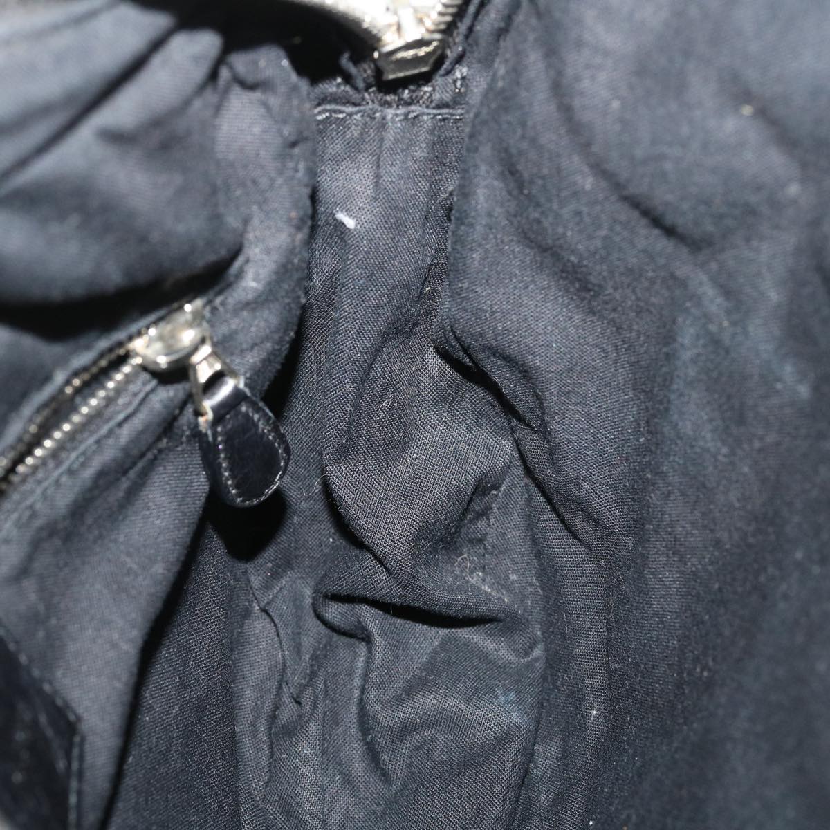 BALENCIAGA The Matelasse Hand Bag Leather Black Auth am2525g