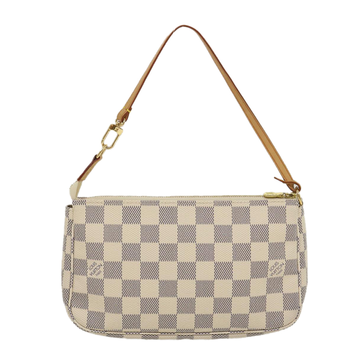 LOUIS VUITTON Damier Azur Pochette Accessoires Pouch N51986 LV Auth am2529g - 0