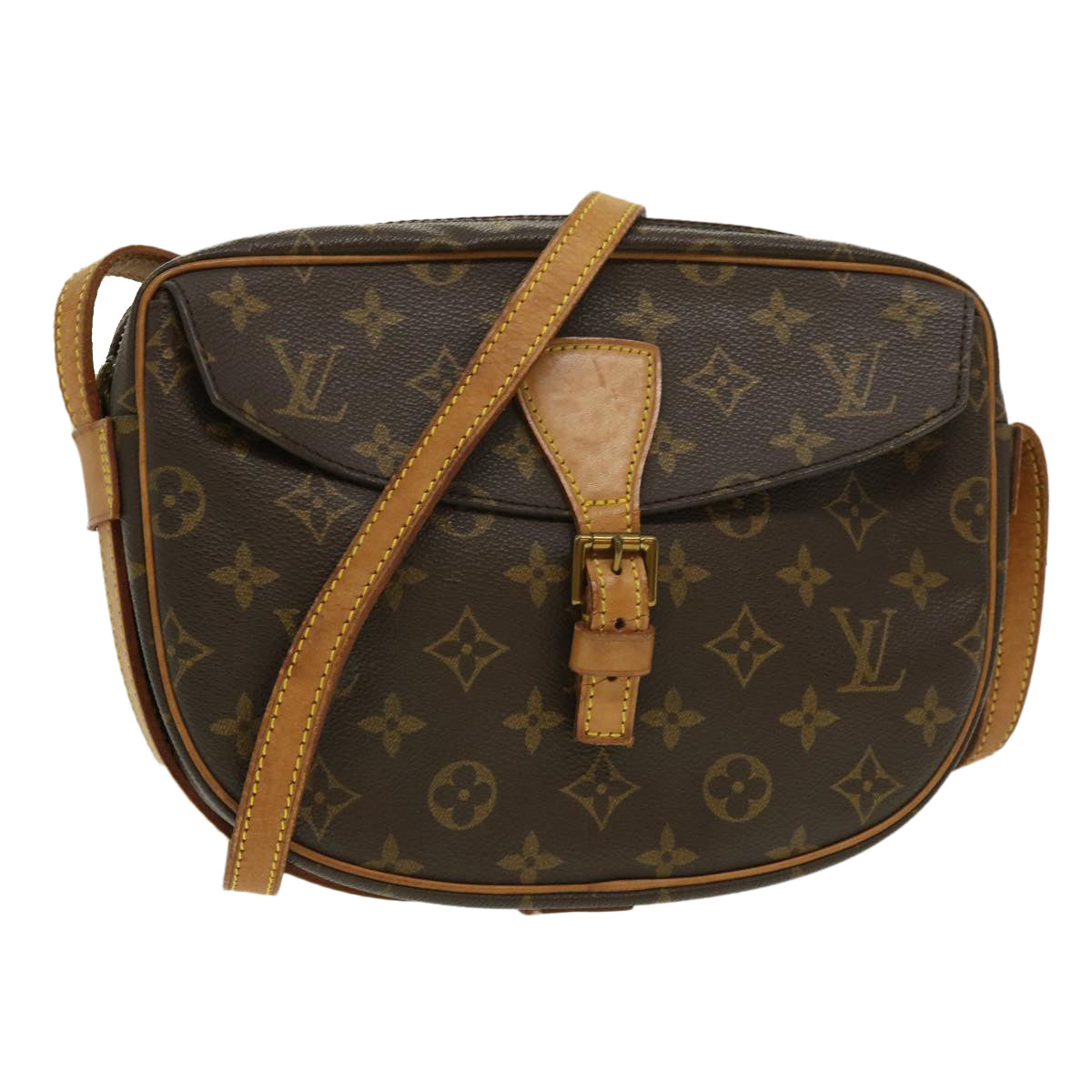 LOUIS VUITTON Monogram Jeune Fille MM Shoulder Bag M51226 LV Auth am2584g