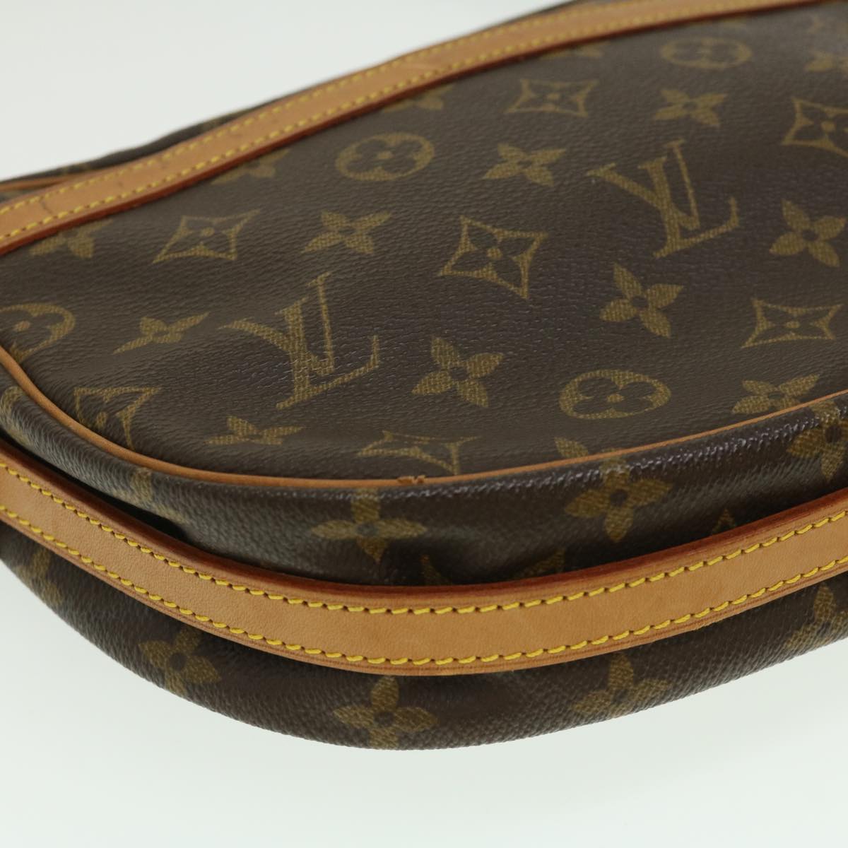 LOUIS VUITTON Monogram Jeune Fille MM Shoulder Bag M51226 LV Auth am2584g