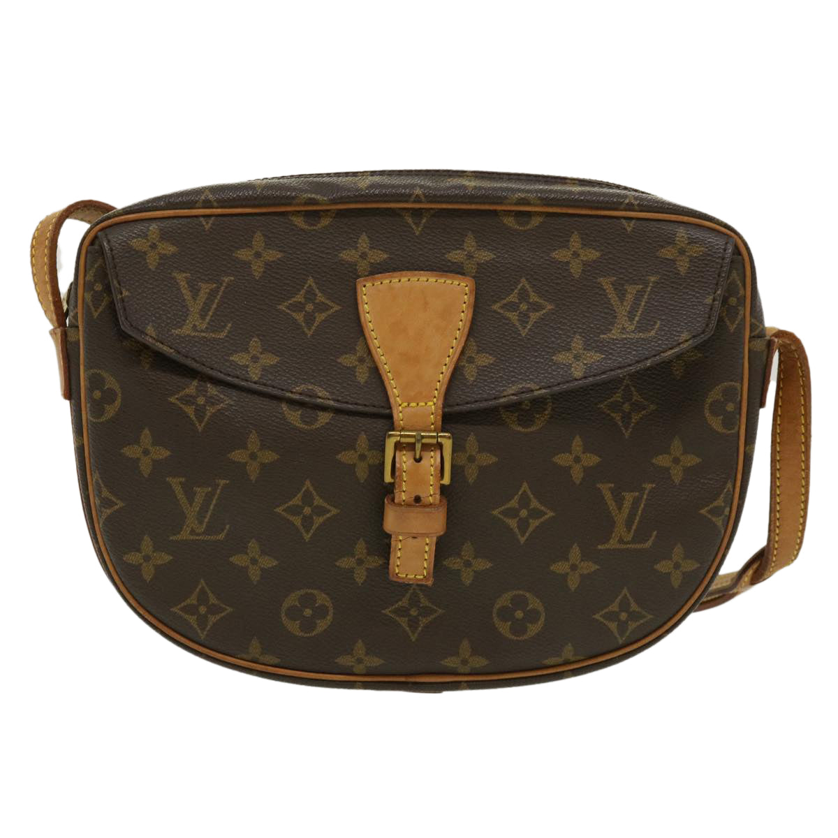 LOUIS VUITTON Monogram Jeune Fille MM Shoulder Bag M51226 LV Auth am2584g