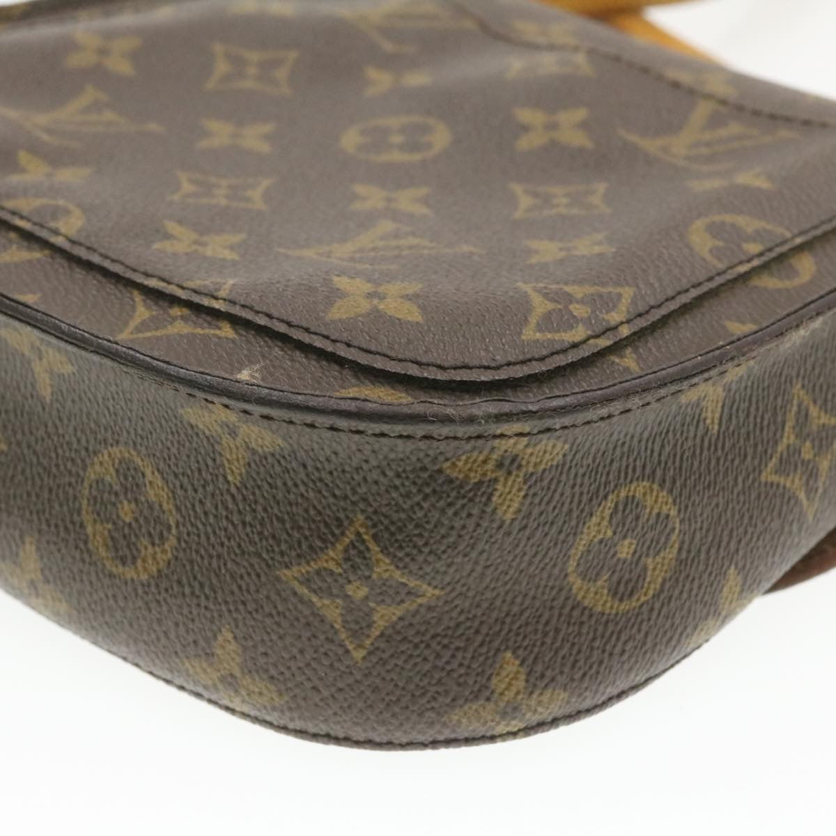 LOUIS VUITTON Monogram Saint Cloud MM Shoulder Bag M51243 LV Auth am259g