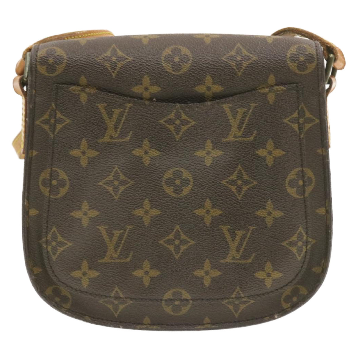 LOUIS VUITTON Monogram Saint Cloud MM Shoulder Bag M51243 LV Auth am259g