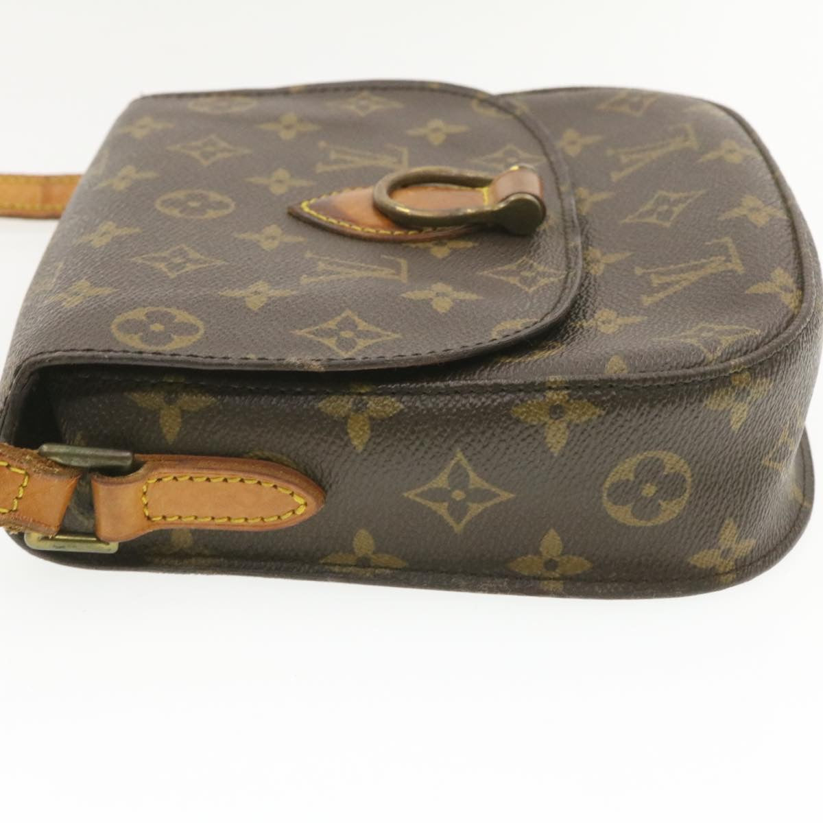 LOUIS VUITTON Monogram Saint Cloud MM Shoulder Bag M51243 LV Auth am259g