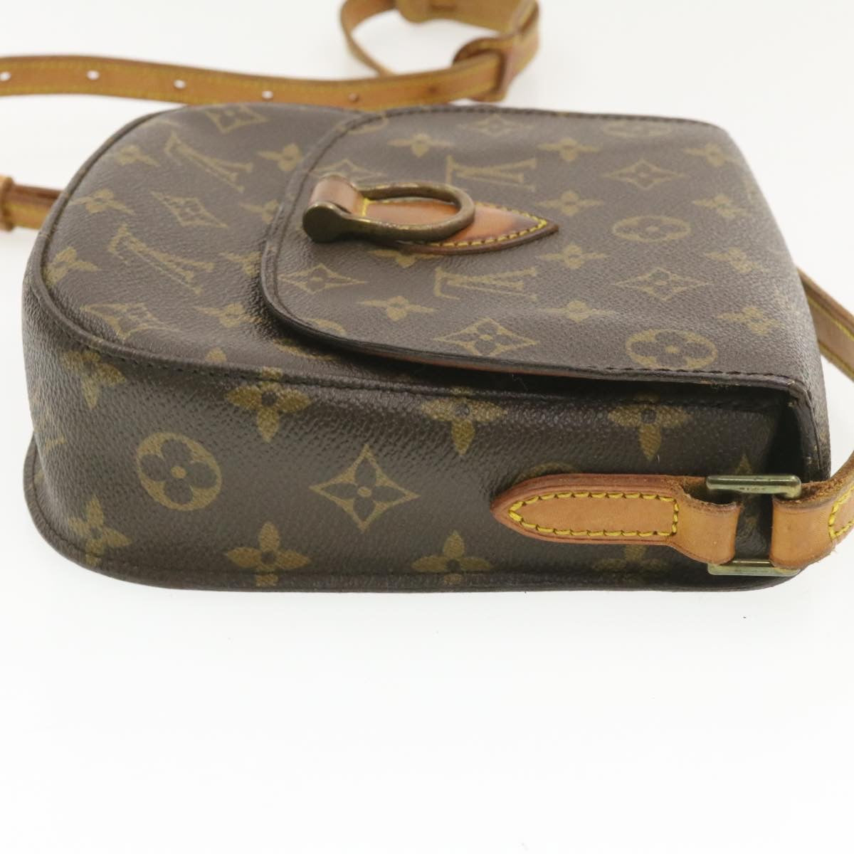 LOUIS VUITTON Monogram Saint Cloud MM Shoulder Bag M51243 LV Auth am259g