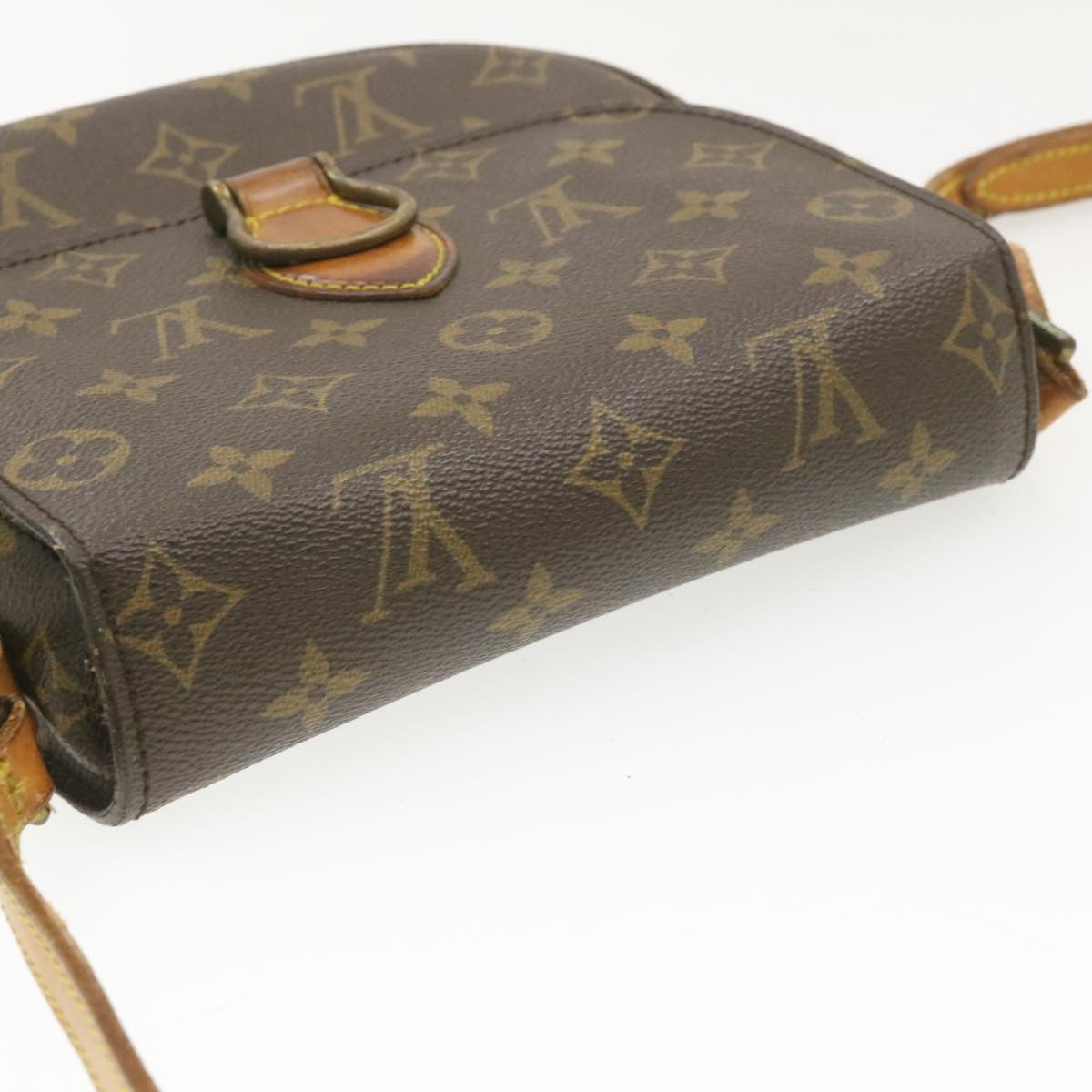 LOUIS VUITTON Monogram Saint Cloud MM Shoulder Bag M51243 LV Auth am259g