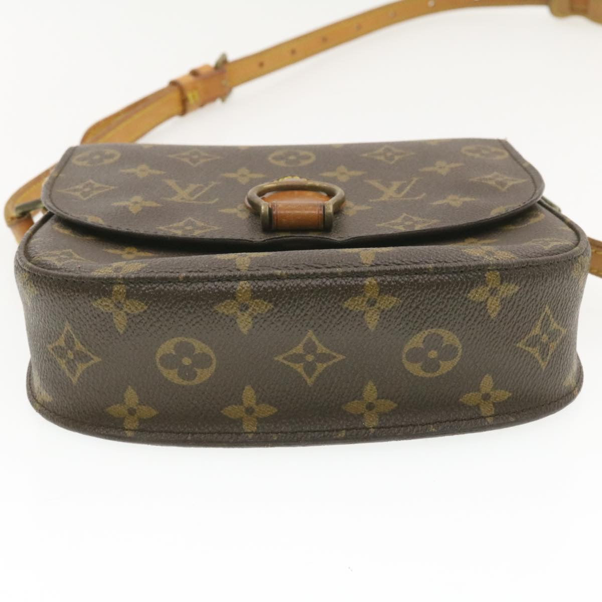 LOUIS VUITTON Monogram Saint Cloud MM Shoulder Bag M51243 LV Auth am259g