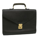 LOUIS VUITTON Epi Serviette Ambassador Business Bag Black M54412 LV Auth am2600g-1
