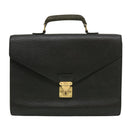 LOUIS VUITTON Epi Serviette Ambassador Business Bag Black M54412 LV Auth am2600g-13