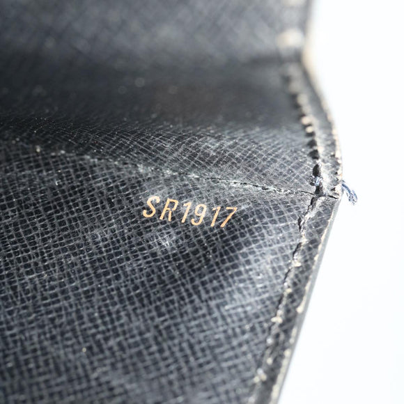 LOUIS VUITTON Epi Serviette Ambassador Business Bag Black M54412 LV Auth am2600g