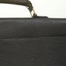 LOUIS VUITTON Epi Serviette Ambassador Business Bag Black M54412 LV Auth am2600g-3