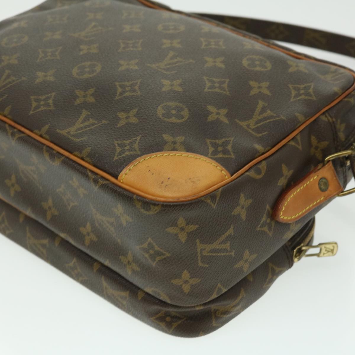 LOUIS VUITTON Monogram Nile Shoulder Bag M45244 LV Auth am2620g