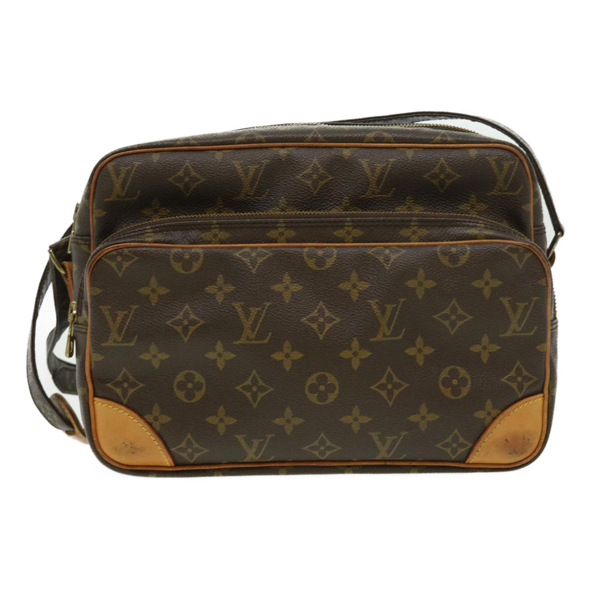 LOUIS VUITTON Monogram Nile Shoulder Bag M45244 LV Auth am2620g