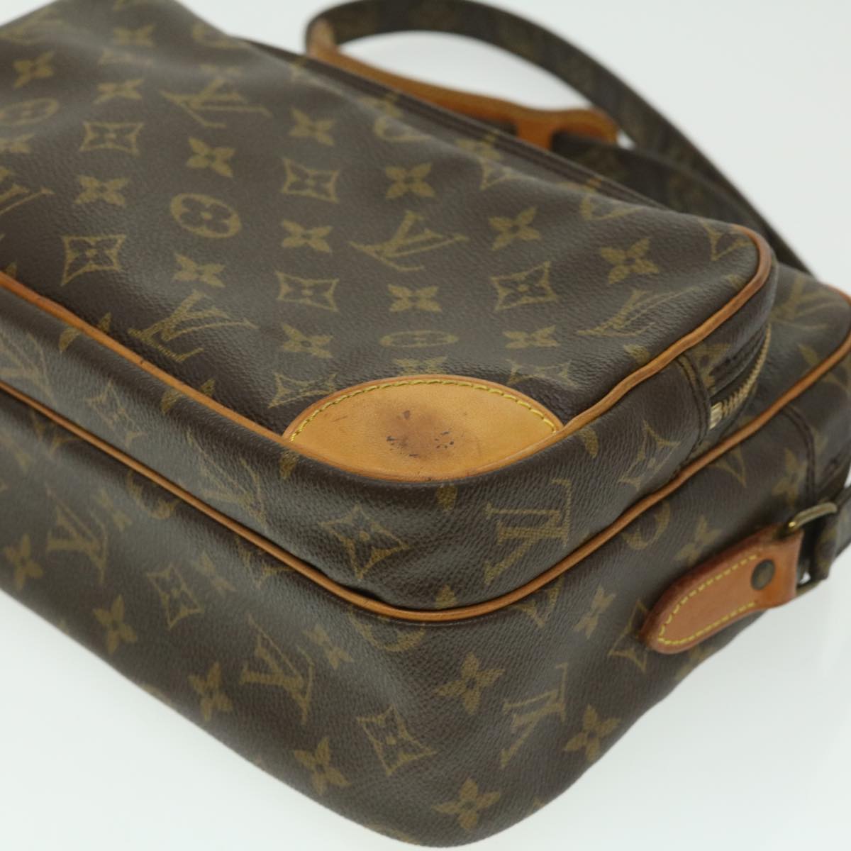 LOUIS VUITTON Monogram Nile Shoulder Bag M45244 LV Auth am2620g