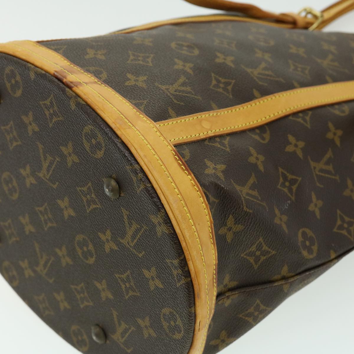 LOUIS VUITTON Monogram Bucket GM Shoulder Bag M42236 LV Auth am2639g