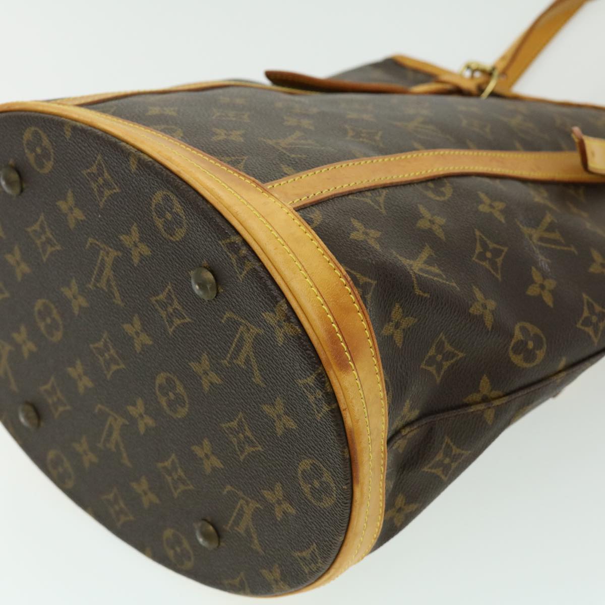 LOUIS VUITTON Monogram Bucket GM Shoulder Bag M42236 LV Auth am2639g